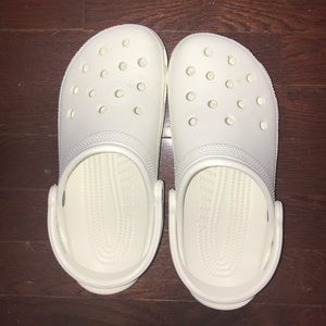 White crocs